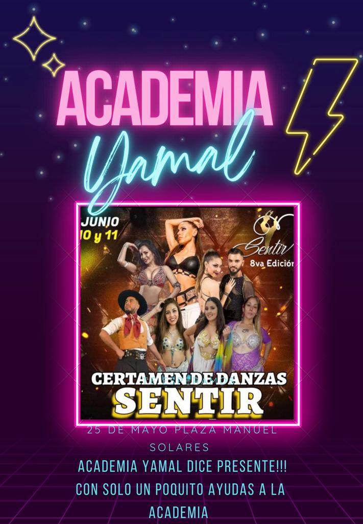 Alta Gracia: la academia Yamal participará de un certamen de danzas en Carlos Paz